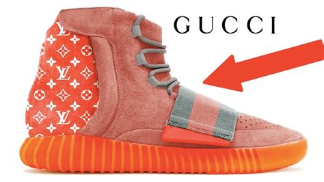 gucci supreme yeezys|Gucci inspired sneakers.